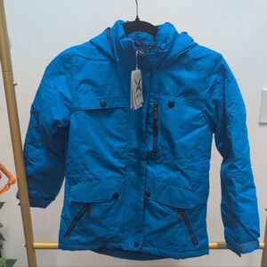 Arctix Girls Kids Jackalope Insulated Blue Winter Jacket